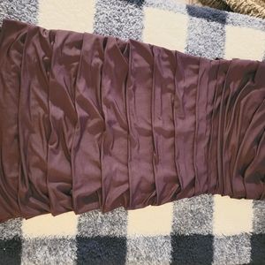 Strapless Deep Purple dress